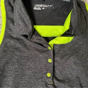 Nike Woman’s Sporty Golf Tank Racer Back Preppy Neon Tennis Prep Lightweight